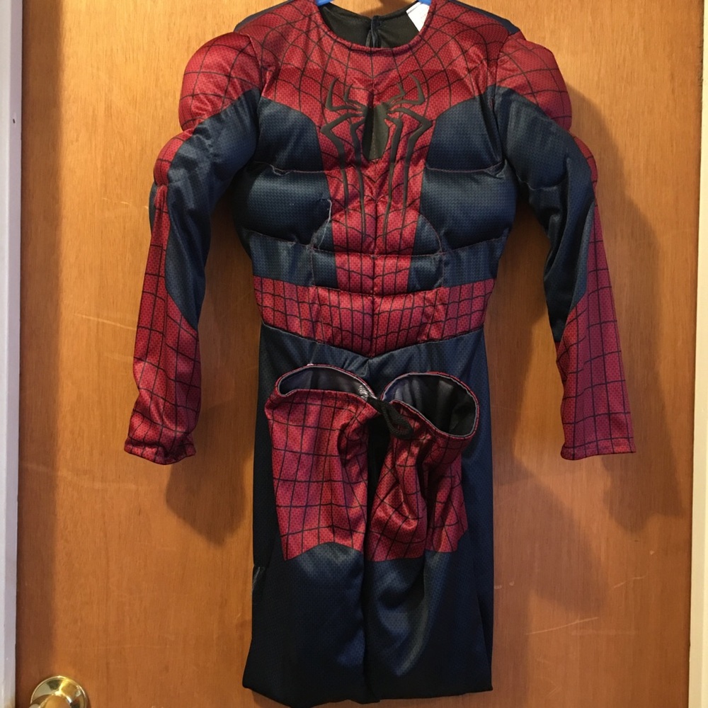 ‼️‼️Final Price‼️NWOT Halloween Spider-Man 2 Muscle Reversible Costume
